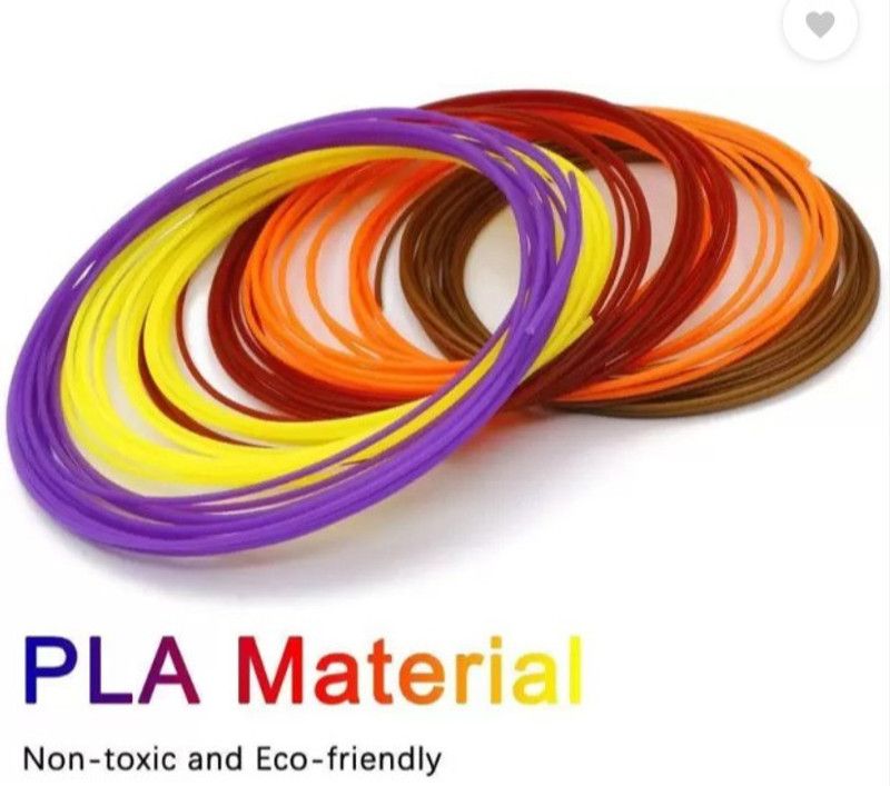 FATFISH 3D PEN FILAMENT REFILLS SET OF 10 (MULTICOLOR ) 3D Printer Pen 3D Printer Pen
