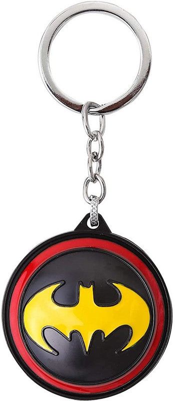 Electro Factory Batman Rotating Keychain For Car Bike Scooty Home Office Keys Key Ring Metal Key Chain
