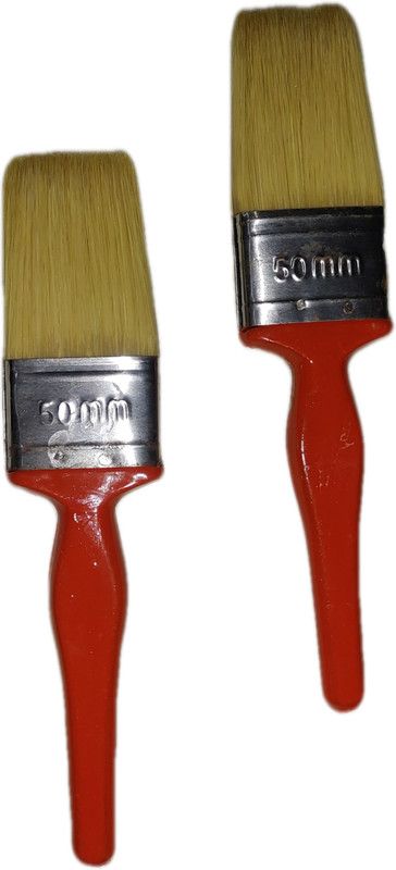 SONAM PREMIUM PAINT BRUSH  (Set of 2, Brown)
