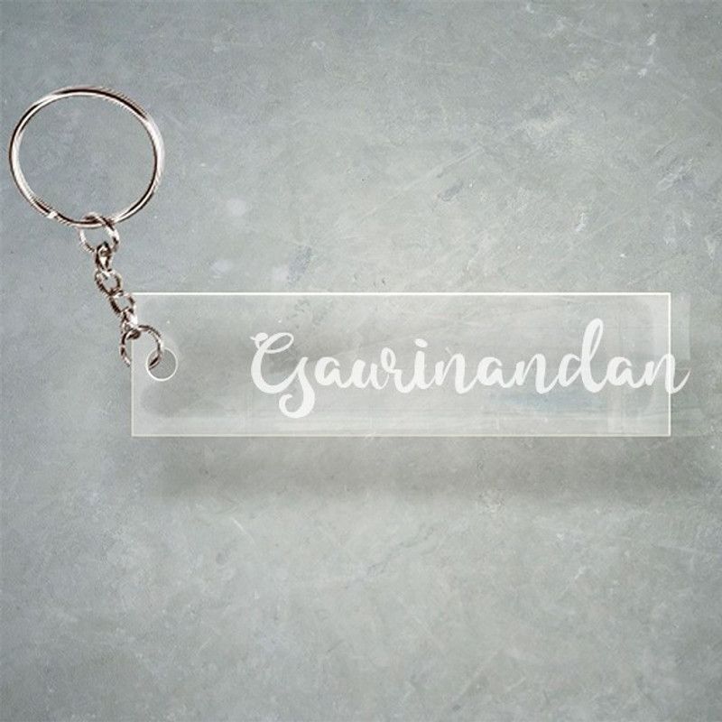 SY Gifts SYG Lavish Name Keychain F1 3699 Key Chain