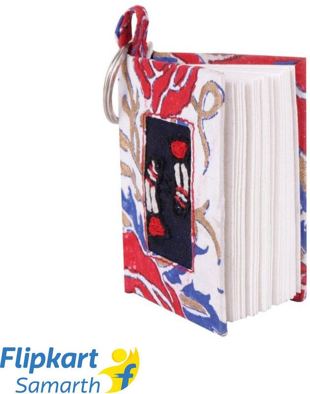 Indha Craft Set of 5 Small Assorted Diary Cum Key Chain