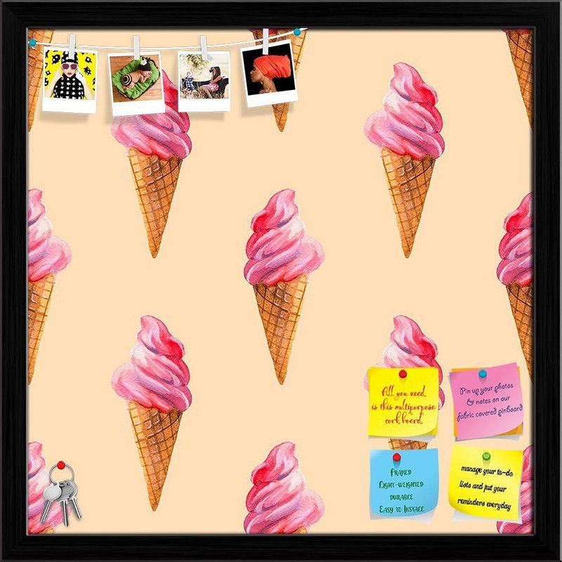 Artzfolio Cork Bulletin Board  (Multicolor 24 x 24 inch (61 x 61 cms))