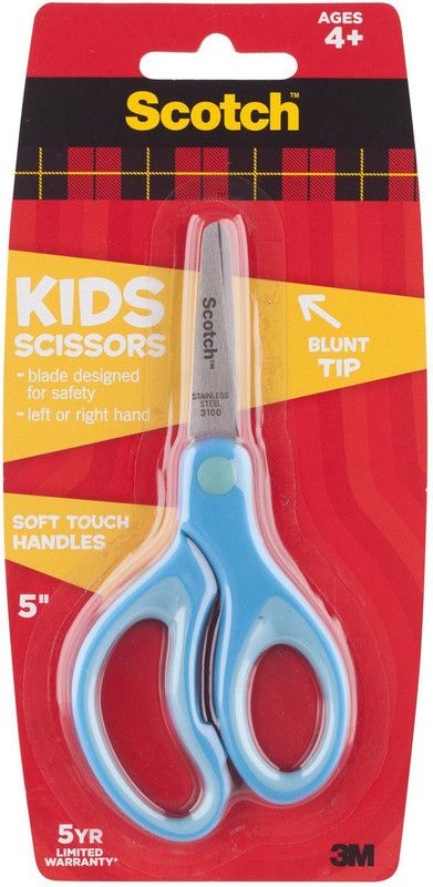 Scotch 5 Inches Scissors  (Set of 1, Blue)