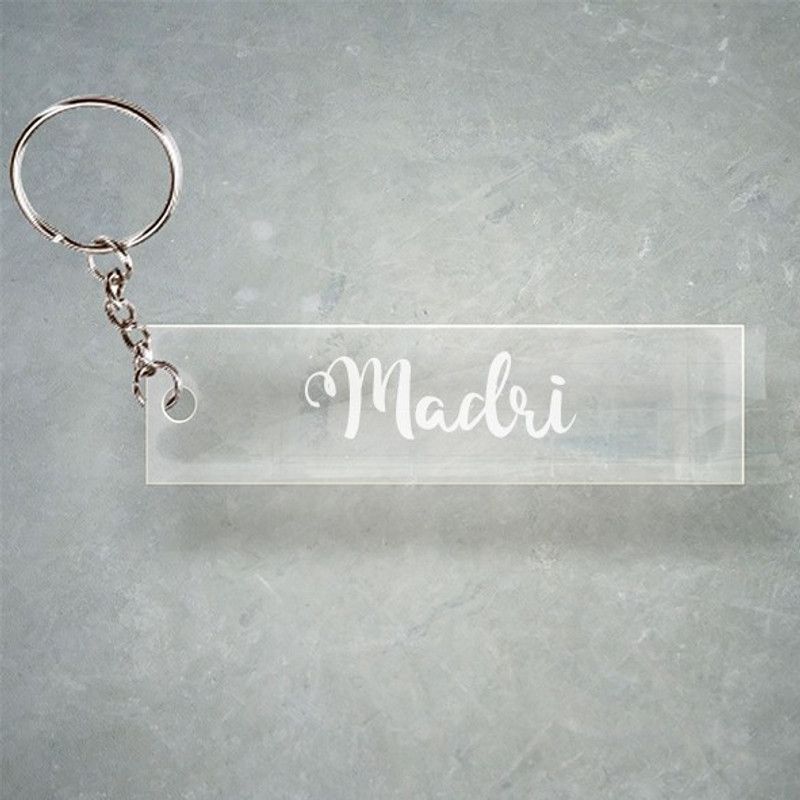 SY Gifts Madri T Name Keychain F1 8197 Key Chain