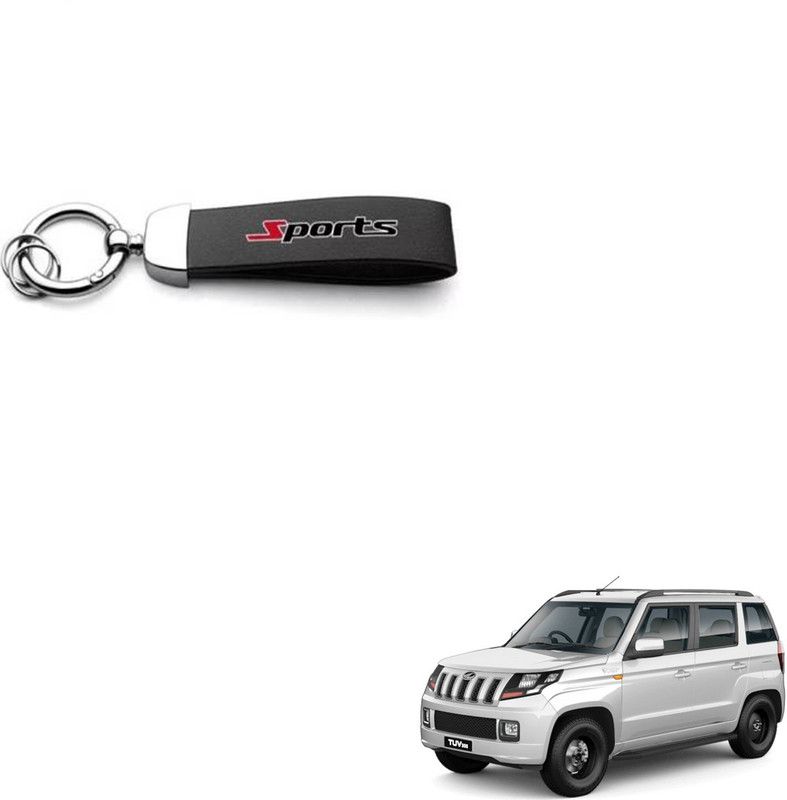 SEMAPHORE Car Styling Sports Keychain For Mahindra TUV300 Key Chain