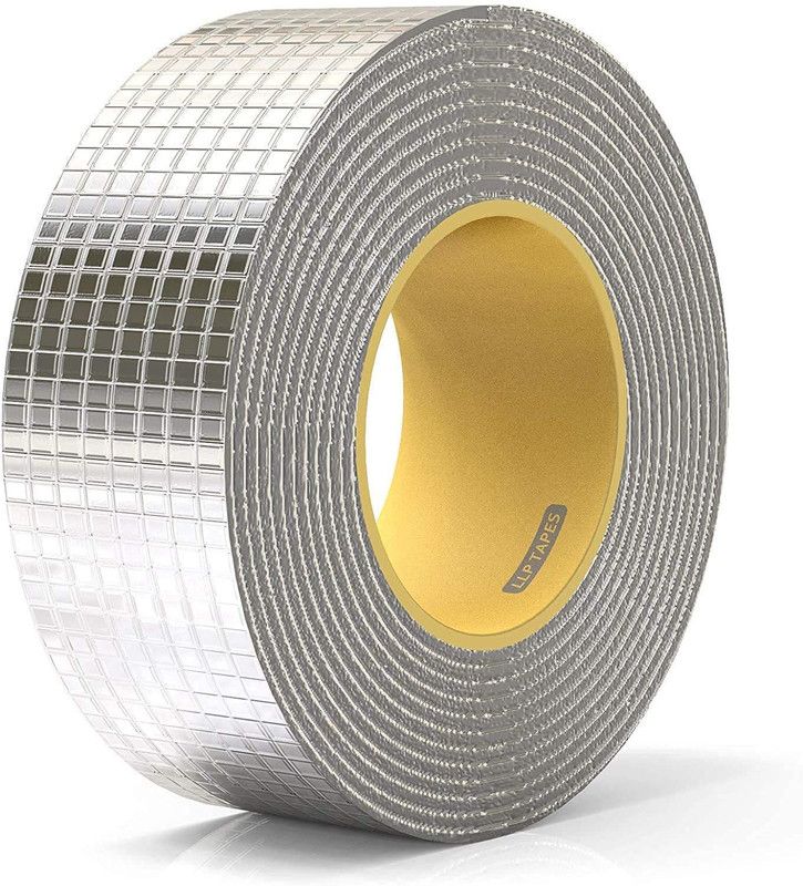 TGOPIT Self Adhesive Roof Leak Anti Slip Tape (Manual)  (Silver)
