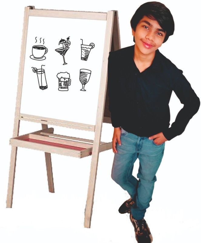 Third Eye White Board For Kids (Design-7) White board  (60 cm x 90 cm)