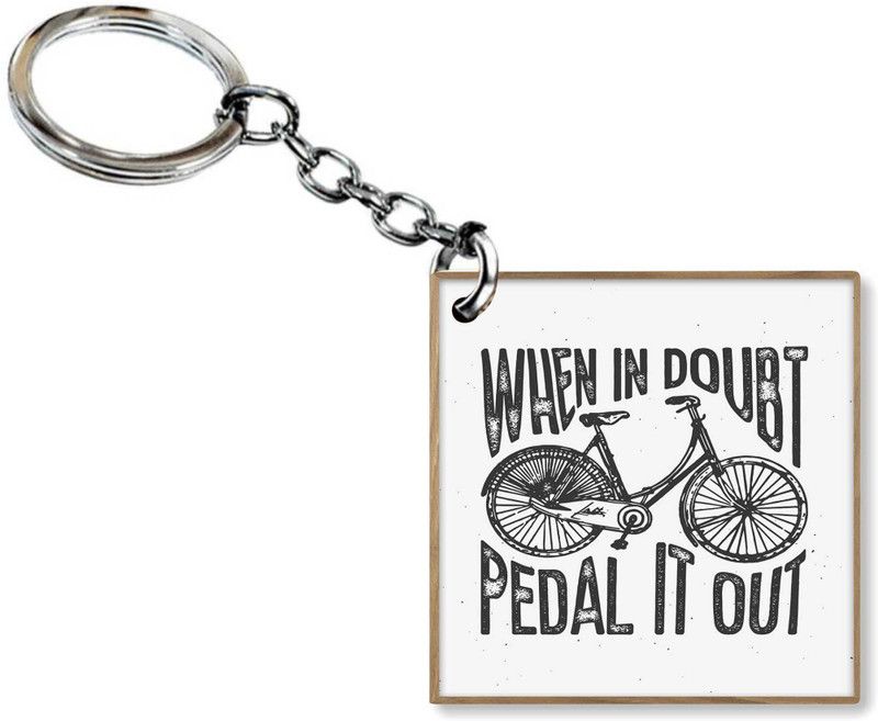 Golden Feather Stylish Motivational Quotes Keychains :06 Key Chain