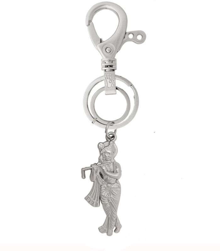 BRUIE FASHION Makhan Chor Gopal Krishna With Hook High Quality Stainless Steel Key Chain Key Chain