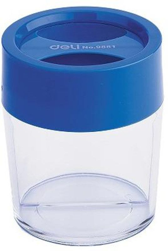 Deli Medium Pin Clip Dispenser  (Blue, 100 Clips)