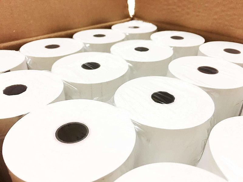 KESTAR 79MM*50MTR (SET OF 5 ROLLS) Thermal Cash Register Paper  (79 mm x 50 meter)