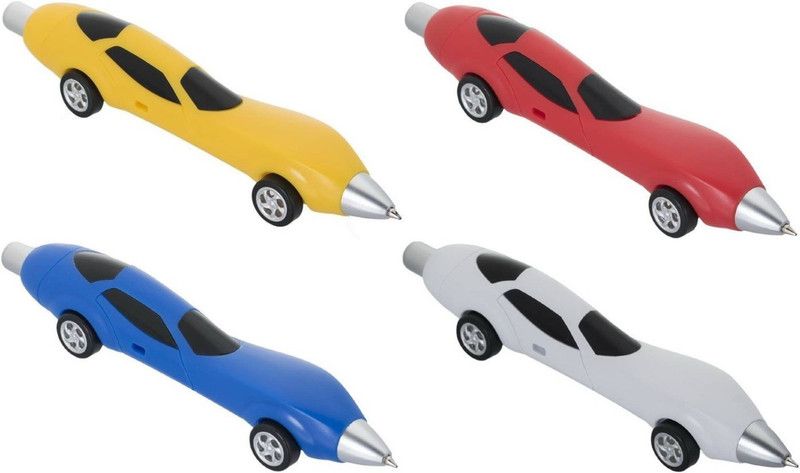 SHUBHEKSHA Car Shape Ball Pen  (Pack of 4, Blue)