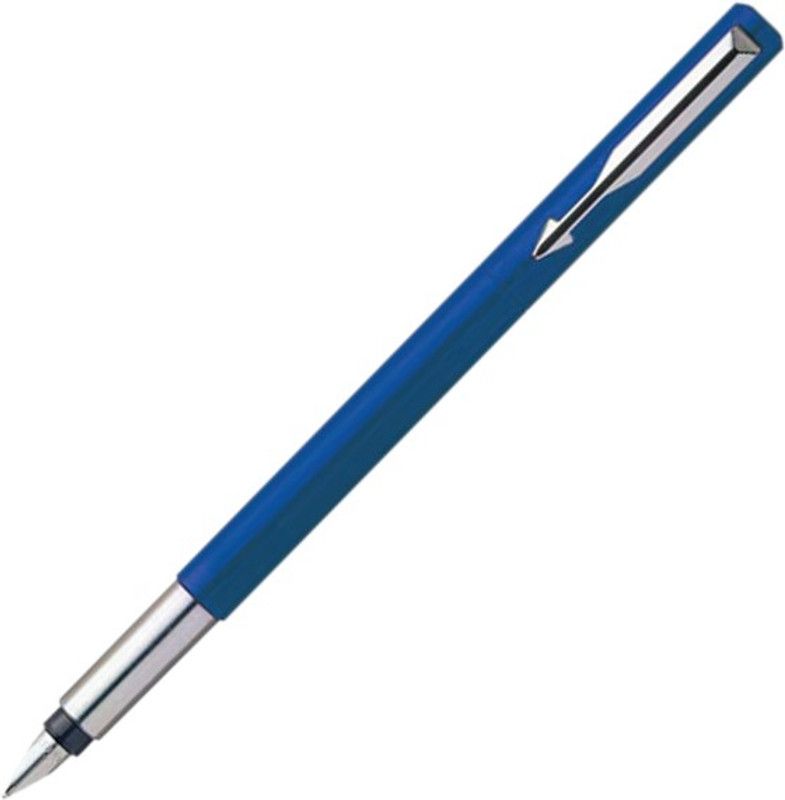 PARKER VECTOR STANDARD Blue FP SS TRIM With 1Black Ink & Gift Bag Fountain Pen  (Blue)