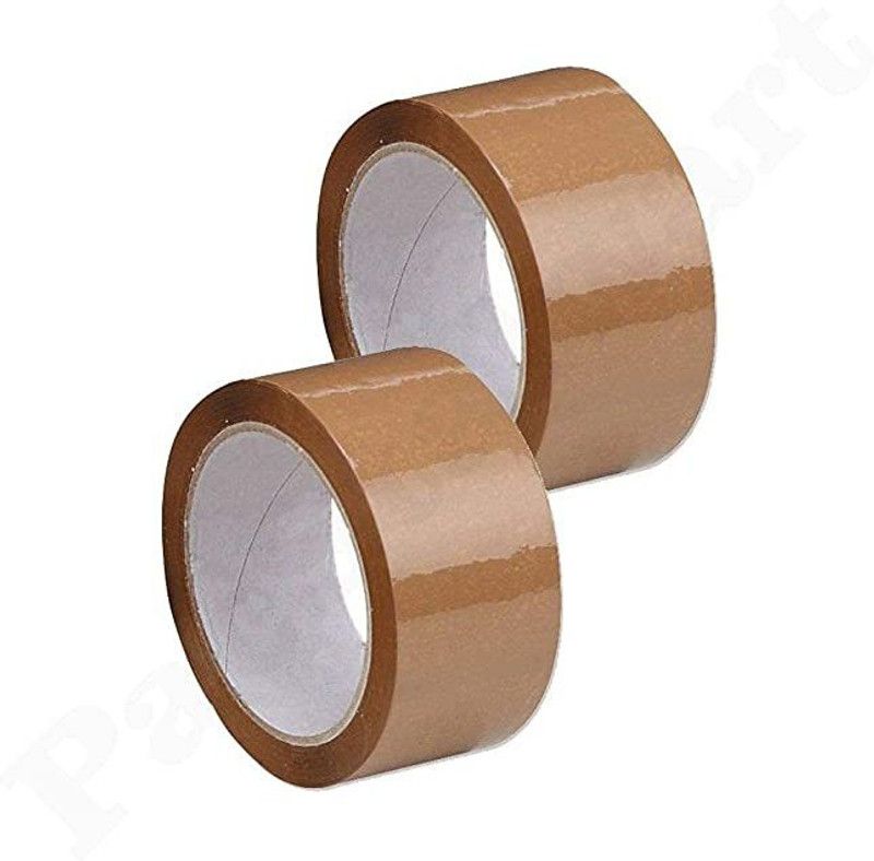 Greeny Auraz SINGLE SIDE VISABLE 2INCH TAPE (Manual)  (Set of 2, Brown)