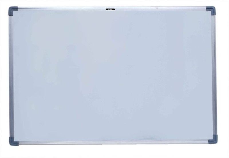 DCENTA Non Magnetic Non Magnetic Melamine Small Whiteboards  (White)