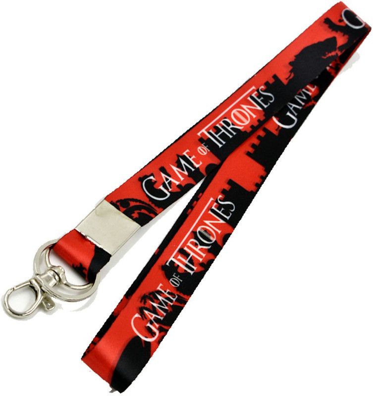 faynci Game of Thrones Quality Fabric Hook Long Key Chain Key Chain