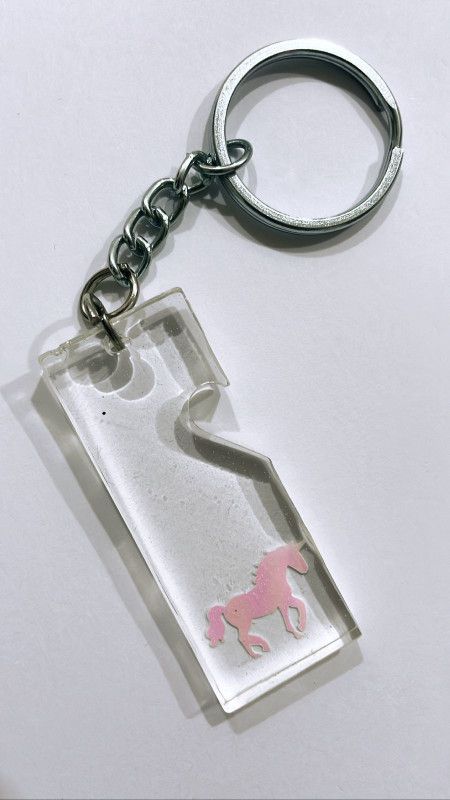 THE LIGHTINGALE Resin Key Chain - Butterfly Key Chain
