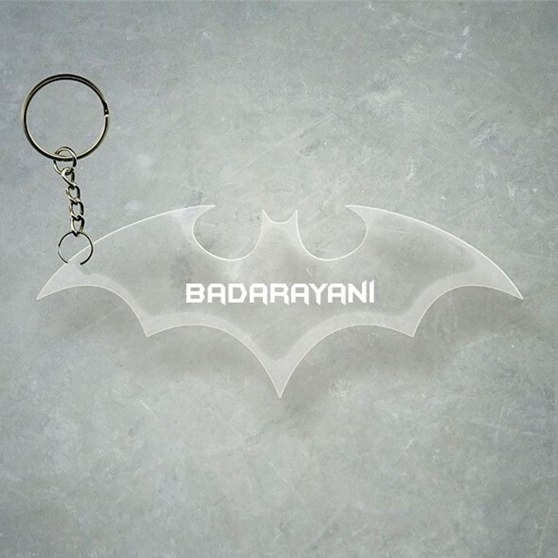 SY Gifts Batman Logo Desigh With Badarayani Name Key Chain