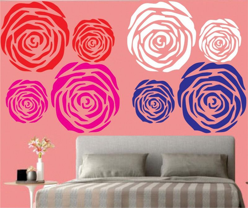 DECRONICS HYPLANT Wall Design Stencils for Wall Painting (36-inch x 80-inch) AD-ST698 (16 * 24) Inch Reusable Wall Stencil Stencil  (Pack of 1, Painting Home Decor)