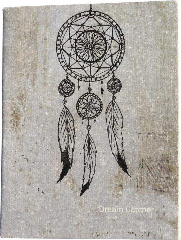 DeKulturework Dream Catcher A7 Diary Unruled 100 Pages  (Multicolor, Pack of 2)