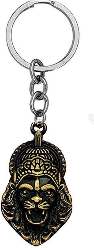 AFH Sri Varaha Lakshmi Narasimha Bronze Key Chain for Gifting Key Chain