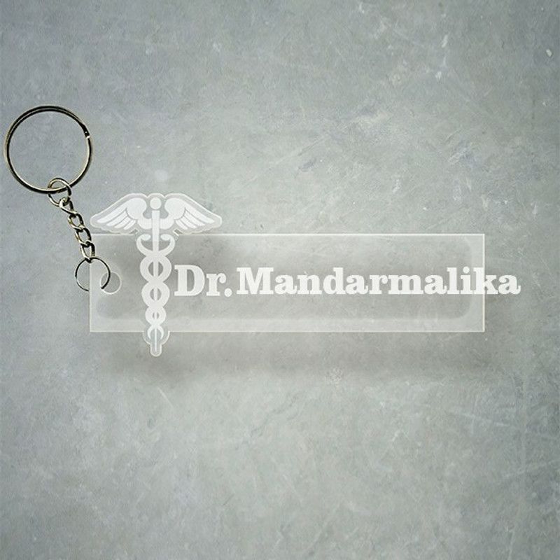SY Gifts Doctor Logo Desigh With Mandarmalika Name Key Chain