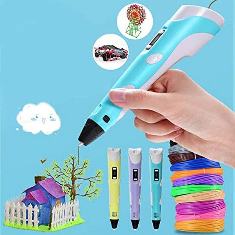 SUPER ANGEL 3D Pen-2 Professional ,3D Printing Drawing Pen Different Color ABS/PLA Filament 3D Printer Pen