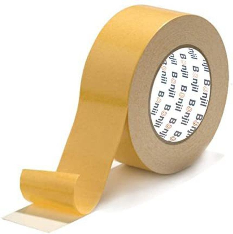 KitchExpo Double Sided 2 Roll Medium Double Sided tape (Manual)  (Set of 1, Yellow)
