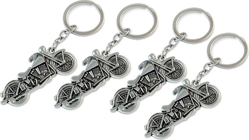 VOCADO Bike Shape Full Metallic And Stylish Key chain Universal Key Chain