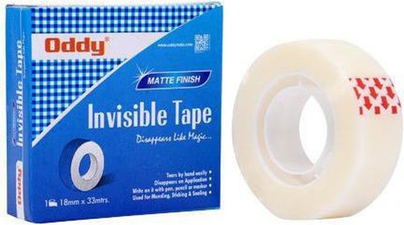 Oddy INVISIBLE TAPE PACK OF 5 (Manual)  (Set of 5, White)
