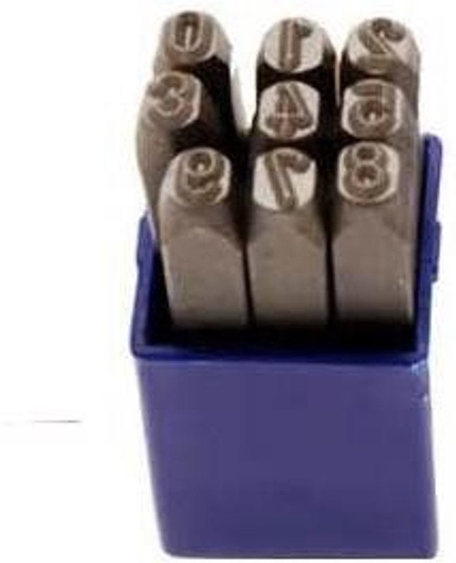 KESHAV 1003 Punches & Punching Machines  (Set Of 9, Black)