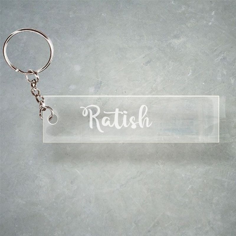 SY Gifts Ratish T Name Keychain F1 4733 Key Chain