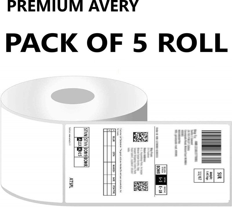 PLS LABEL HOUSE SELF ADHESIVE 400 LABELS Paper Label  (White)