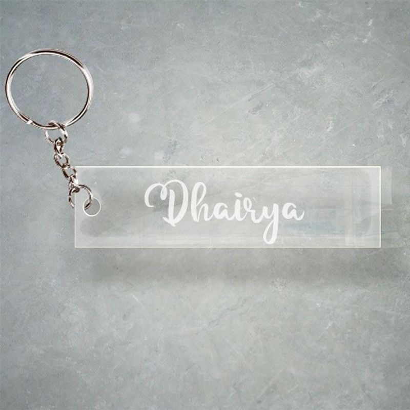 SY Gifts SYG Jhoomer Name Keychain F1 3306 Key Chain