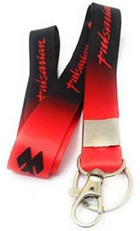Meeko.com Pulsarian fabric long ID Tag lanyard id card holder hook keychain pulsar Lanyard  (red)