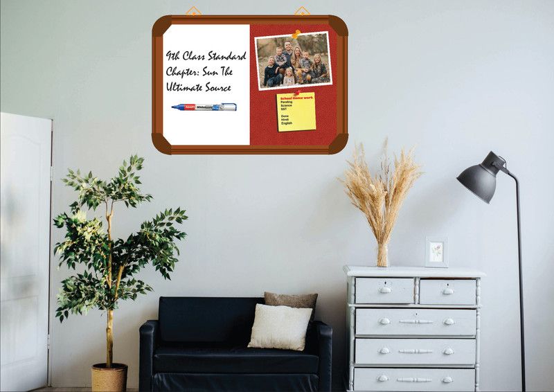 Sunway Display System NON MAGNETIC board 2*2 feet, BROWN Aluminium (TANGERINE) Board CORK Bulletin Board  (TANGERINE)