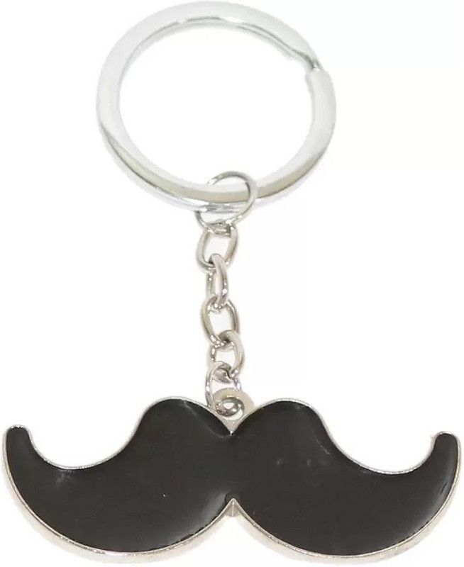 Splazos Fancy Stylish Metallic Black Much Key Chain