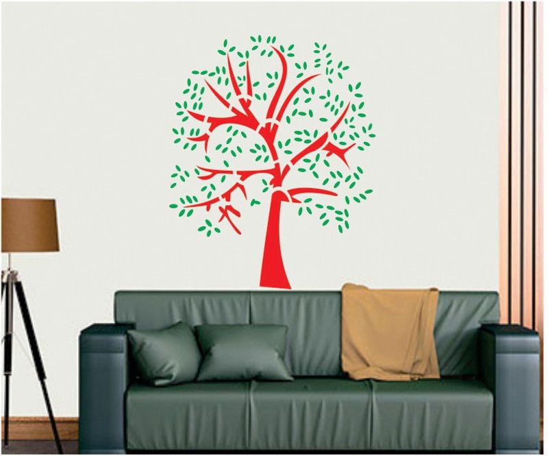 DECRONICS AD-ST822 (24 * 36) Inch Reusable Wall Stencil Stencil  (Pack of 1, Painting Home Decor)