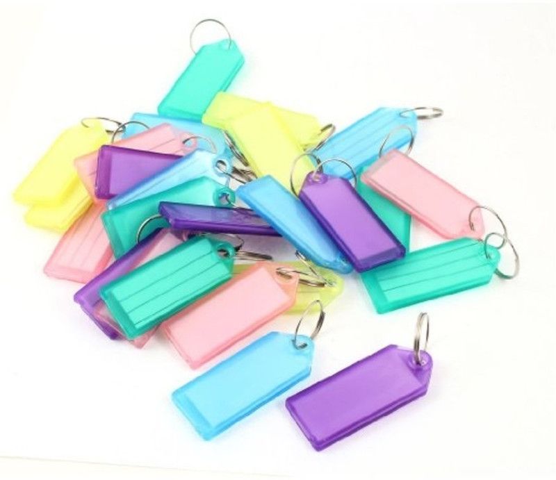 SCORIA PACK OF 20 TAG LABEL KEYCHAIN Key Chain