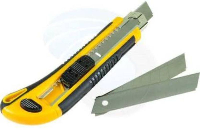 B K Jagan and Co NA Plastic Grip Hand-held Paper Cutter  (Set Of 1, Multicolor)