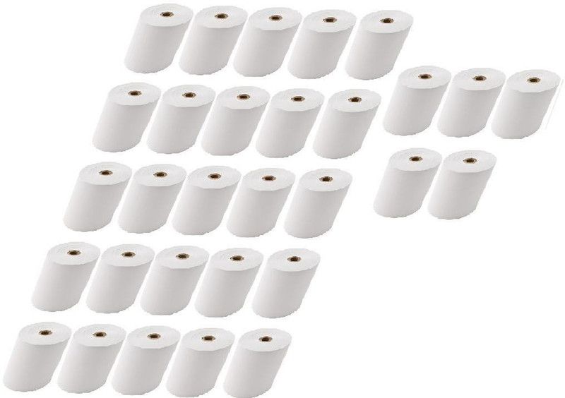 youlogic 79mmX40Mtr (meter) Thermal Paper Biling Rolls (Pack of 30) Original Paper Product 70 Gsm Thermal Cash Register Paper  (79 mm x 4000 cm)