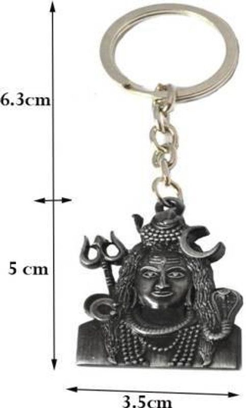 SHOKY LOOKS Shiva attractive design symbol of good luck trendy key light weight Key Chain