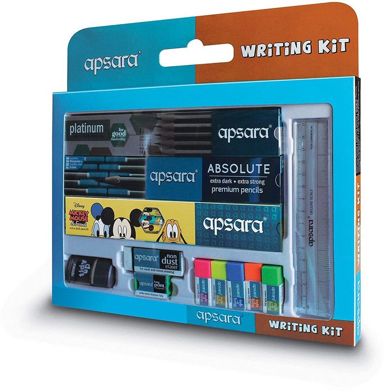 APSARA Stationary 1 mm Writing  (Set of 7, Multicolor)