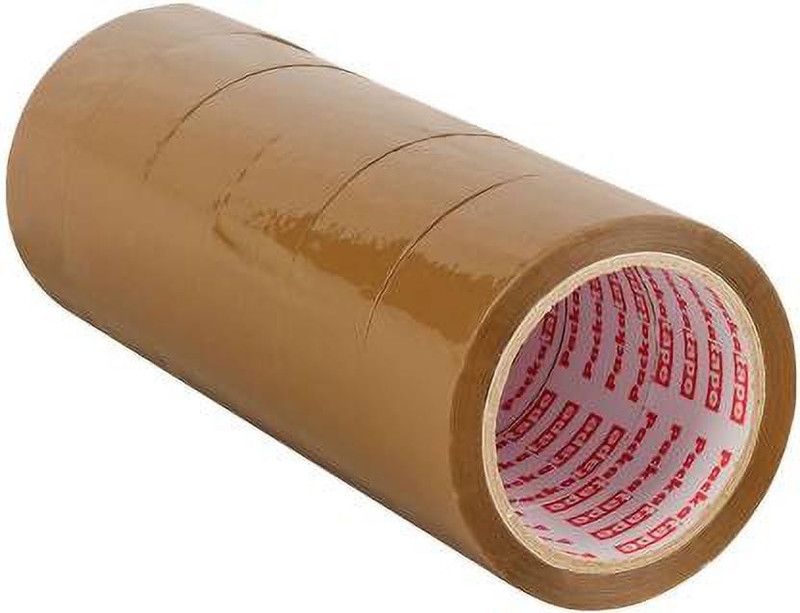 funkerz Single sided Handheld Cello Tape (Manual)  (Set of 6, Brown)