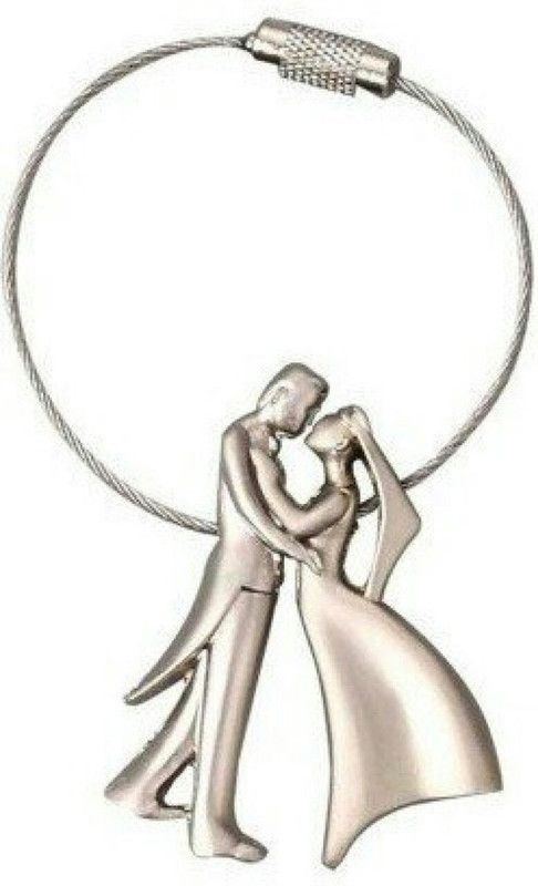 Prostuff Very Romantic Ball Dancing Couple Valentine Gift Wire Key Chain