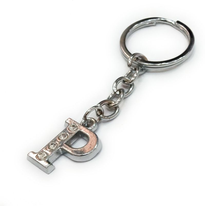swagtreg Metal P Aphabet Keychain Key Chain