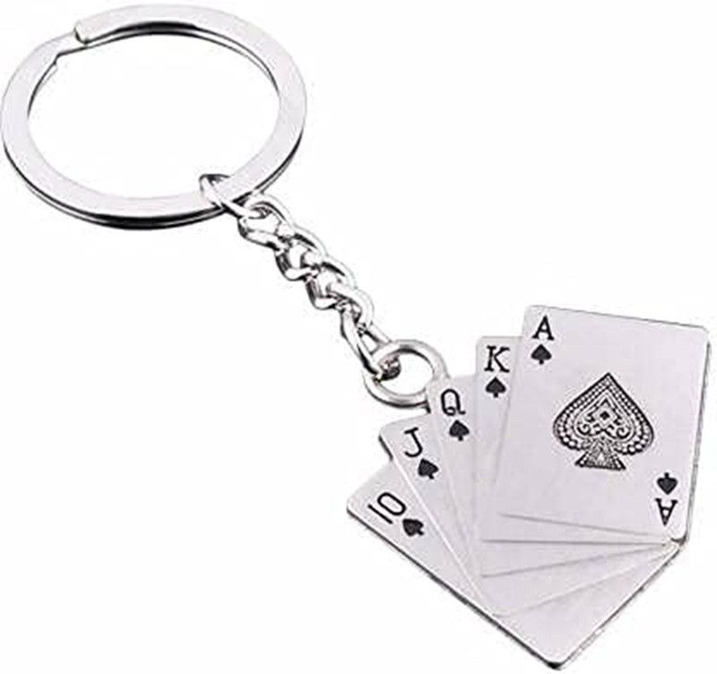 SOI Playing Cards / Poker Cards Metal Key chain & Key rings Key Chain