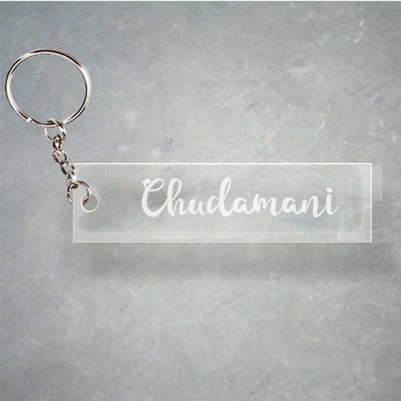 SY Gifts Chudamani T Name Keychain F1 6683 Key Chain