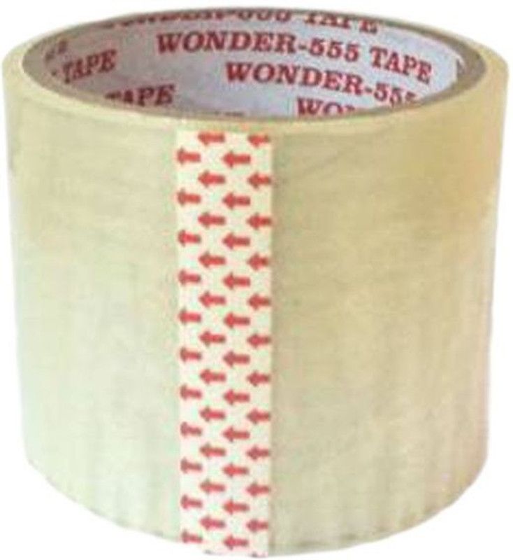 GUPTA Single Sided NA SELF ADHESIVE TAPE (Manual)  (Set of 4, TRANSPARENT)