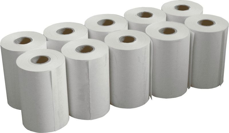 SWAGGERS Best thermal paper rolls-2 inchx25 meter(Set of 10 rolls) Thermal Cash Register Paper  (2 inch x 2500 cm)